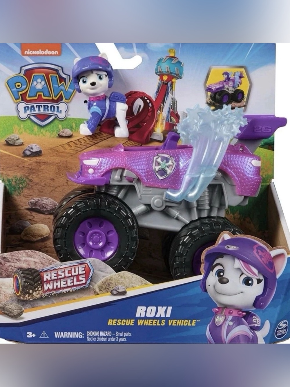 Paw Patrol Exclusive ROXI Rescue Wheels Vehicle & Figure NEW Kids Toy Limited